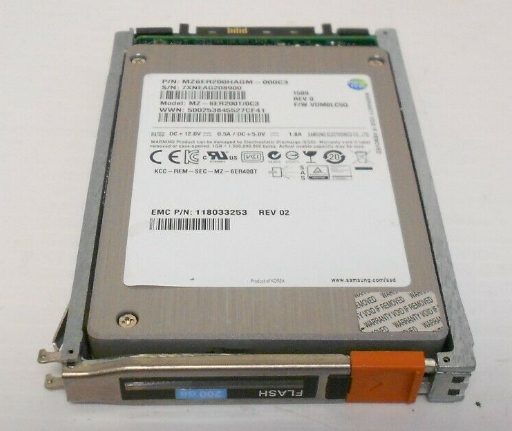 Диск EMC 100GB 2.5in SAS SSD for VNX (005050187)