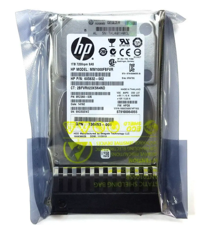 Диск HP P2000 600GB 6G SAS 15K RPM LFFDP  HDD (AP860A) for MSA